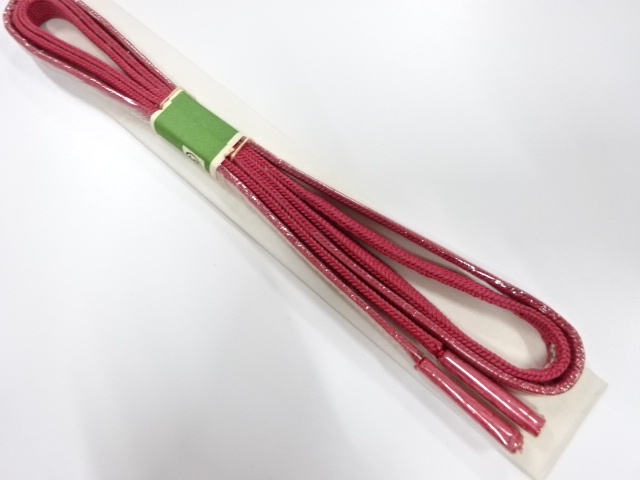 未使用品　正絹　手組帯締め